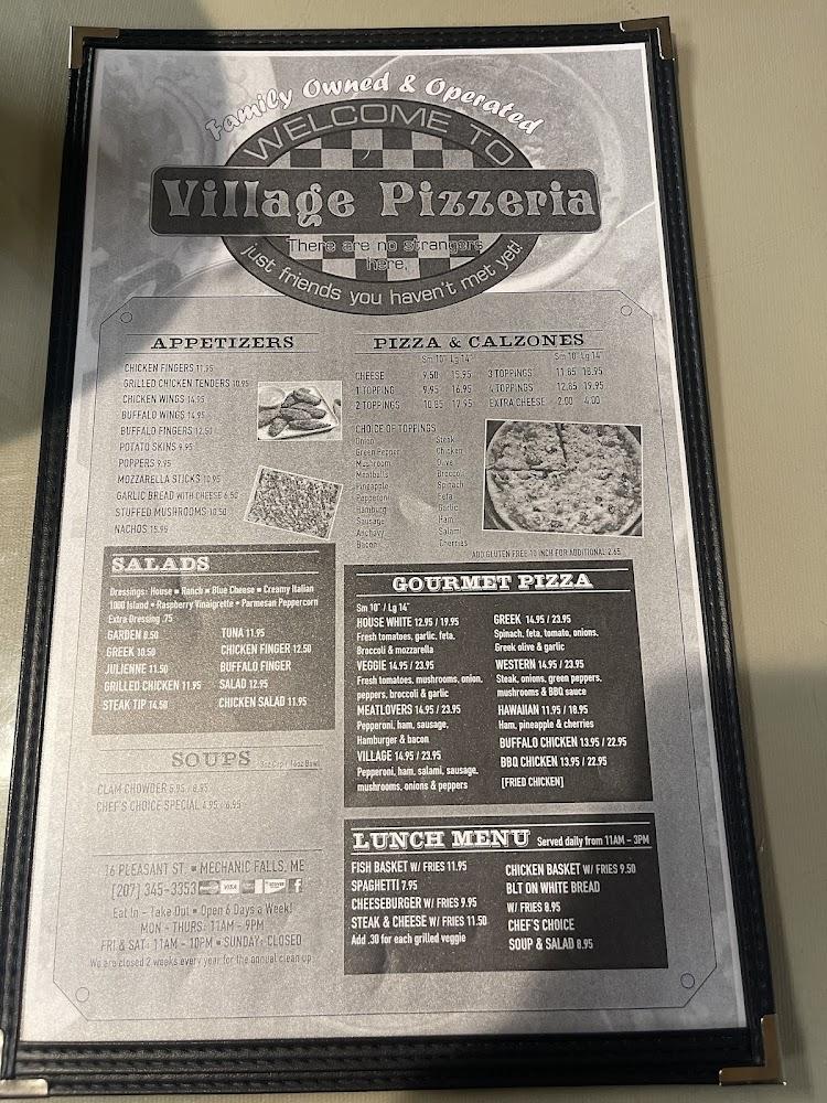 Village Pizzeria Restaurant & Lounge Chicken Fingers