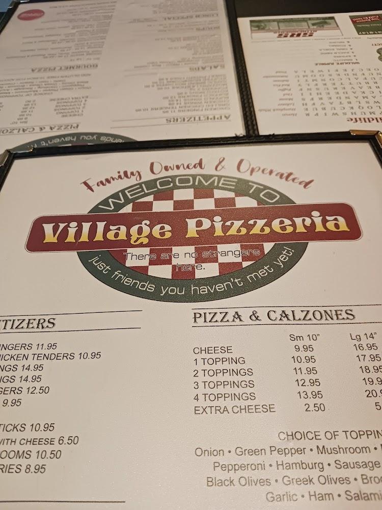 Village Pizzeria Restaurant & Lounge Menu image 3